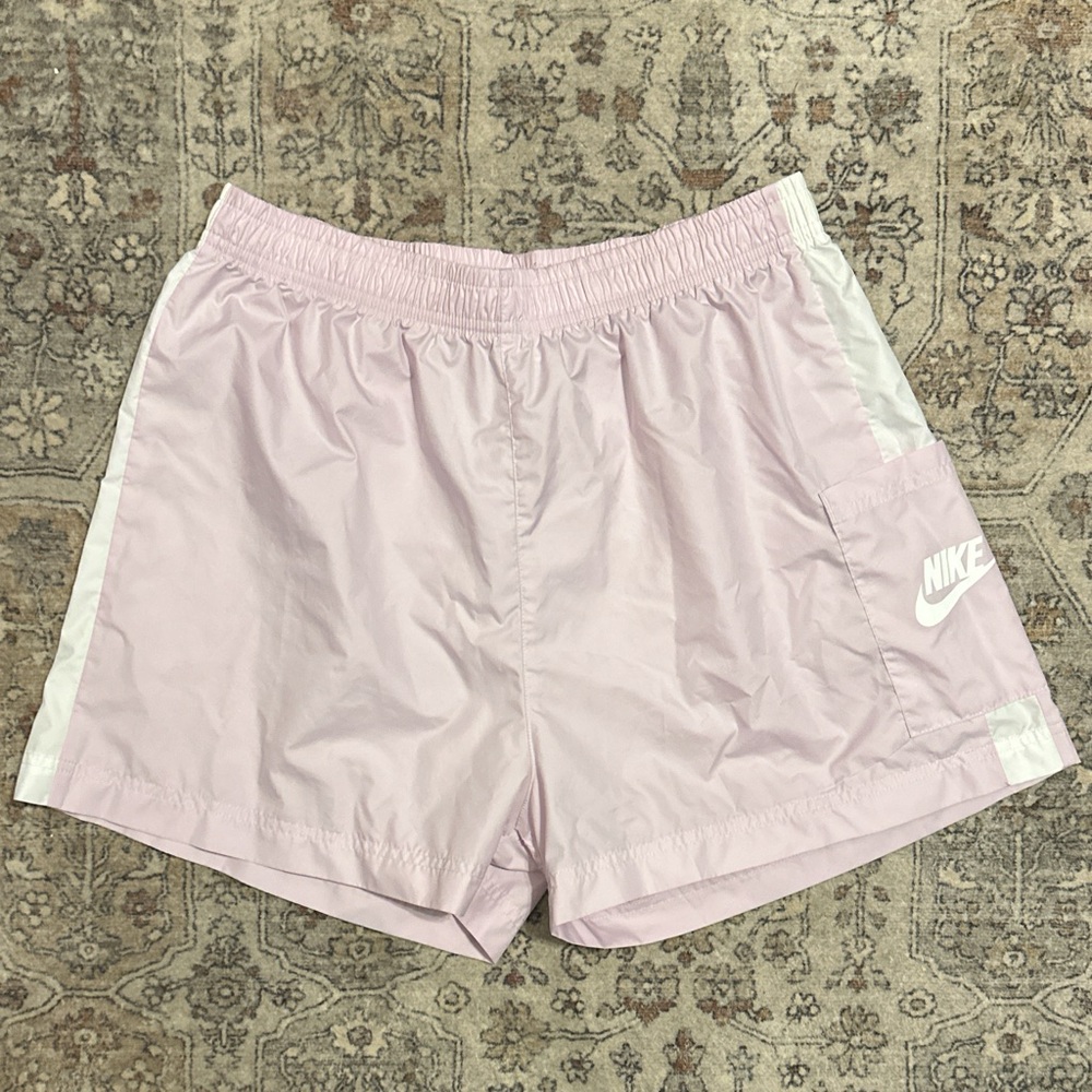 Nike Women's Light Pink Athletic Shorts